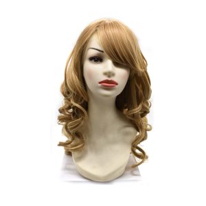 Parrucca donna con capelli sintetici con colore bellissimo