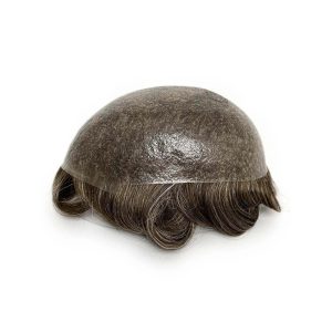 Protesi capelli uomo skin annodato medio modello Lombardia (Capelli Indiani)