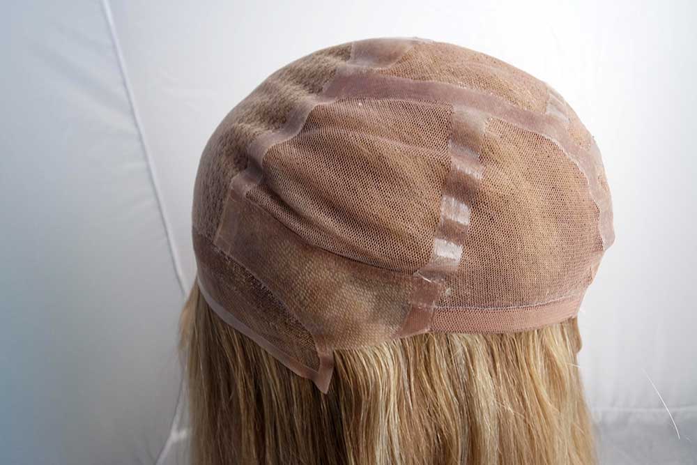 Vacuum wig su misura protesi totale autoadesiva Newlacecu Le