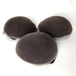 Set Risparmio 3x protesi capelli uomo in French Lace