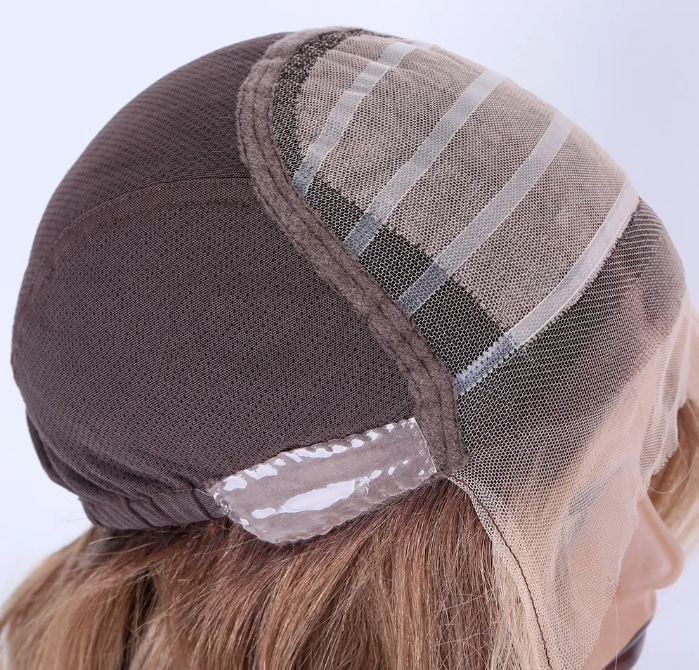 Parrucca Donna Grigia Argento Corta Liscia Con Frangia - Foto 8