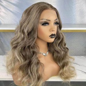 Parrucca donna in capelli sintetici per chemioterapia modello Girasole