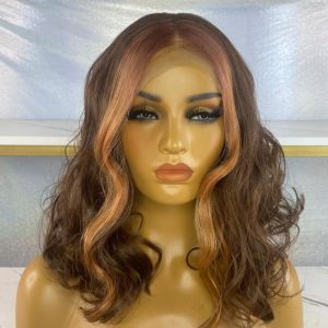 Parrucca donna in capelli sintetici per chemioterapia modello Terra