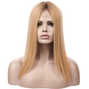 Parrucca Europa shadow blonde — glueless, capelli Europei 100%