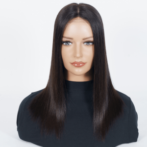 Elara Silk Top: parrucca glueless in capelli europei veri, con riga naturale e attaccatura invisibile